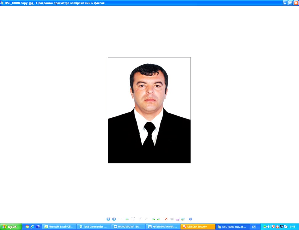 RAJABOV TO‘LQIN TILAKOVICH